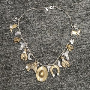 Vintage la contessa by Mary DeMarco charm necklace